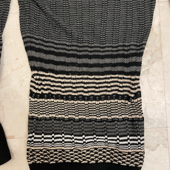 Arden B Striped Cowl Neck Sweater - Picture 4 of 10